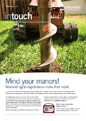 Spring 2014 - Mind your manors!